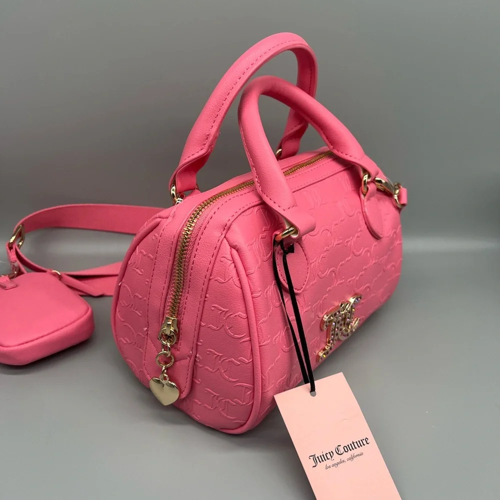 Juicy couture all about that bling satchel purse